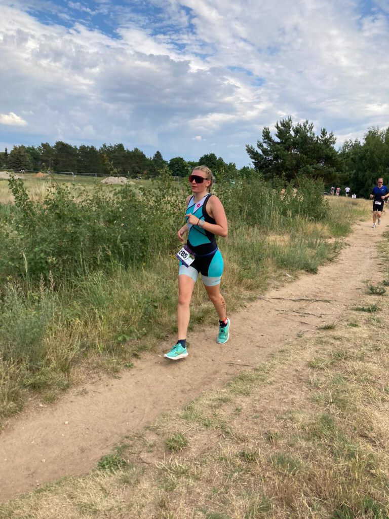 Lisa Spierling auf der letzten Runde